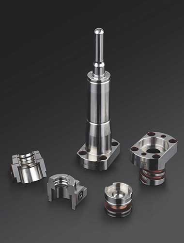 Stack components for NETSTAL machine