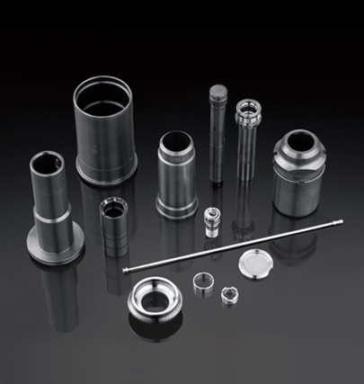Stack components of compression closure mold