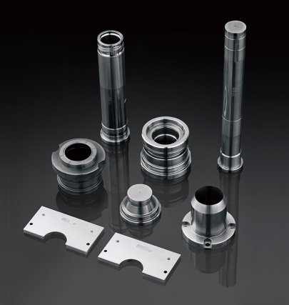 Stack components of injection closure mold